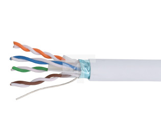 Kabel teleinformatyczny F/UTP kat.5e 4x2xAWG24 /100m/