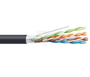 Kabel teleinformatyczny żelowany F/UTPw kat.5e 4x2x0,5 /bębnowy/