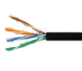 Kabel teleinformatyczny żelowany U/UTPw kat.5e 4x2x0,5 /305m/