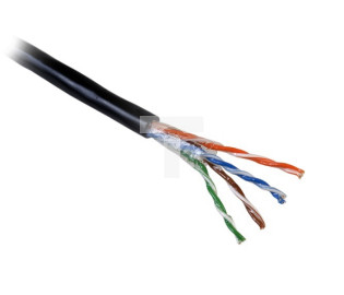 Kabel teleinformatyczny żelowany U/UTPw kat.5e 4x2x0,5 /bębnowy/