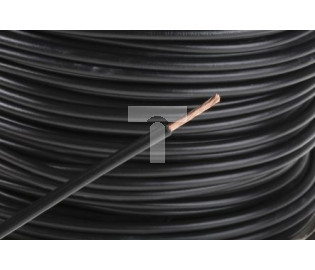 Kabel trzynormowy, dł. 100m 2,5 mm², 30 A, 1 kV DC, 600 V AC, Maks. +105C Czarny Zgodność z trzema normami, RS PRO