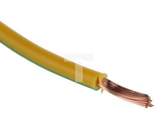 Kabel trzynormowy, dł. 100m 2,5 mm², 30 A, 1 kV DC, 600 V AC, Maks. +105C Zielony/Żółty Zgodność z trzema normami, RS