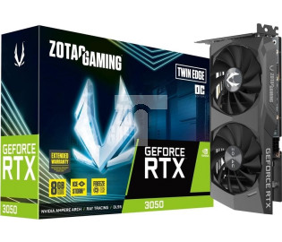 Karta graficzna Zotac GeForce RTX 3050 Twin Edge OC 8GB GDDR6 (ZT-A30500H-10M)