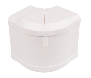 Kąt zewnętrzny regulowany 110x70mm 85-95 stopni BRN 70110 biały G12029010