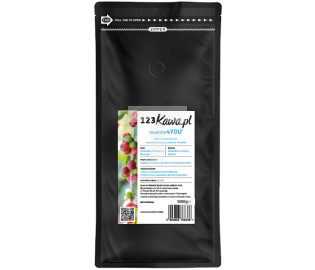 Kawa ziarnista, rzemieślnicza, świeżo palona Arabika Roasted4you 1000g