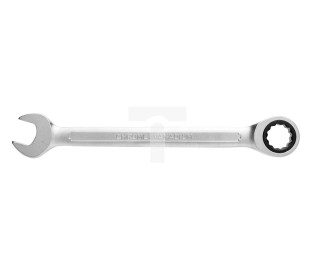 Klucz płasko oczkowy z grzechotką ze stali CrV, 10 mm, 72T