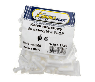Kołek rozporowy fi 6 do uchwytów FLOP KR6 27.00