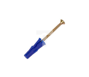 Kołek uniwersalny 8x32 z wkrętem 4,5x50 UNO-08+450 /100szt./