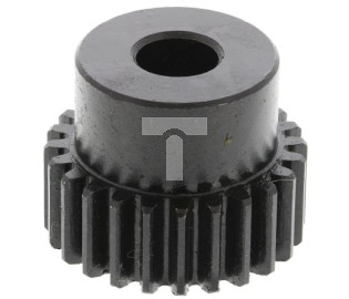 Koło zębate walcowe, moduł: 1, l.zębów: 24, śr. piasty: 20mm, śr. otworu: 8mm, Stal