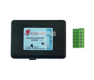 Kontroler RGB IC ELEGANT S60-2048 12VDC IC DIGITAL ws2811/ws2812 do 2048 pikseli sterownik na kartę