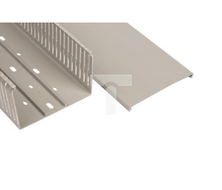 Korytko grzebieniowe 120x80x2000mm jasnoszare E324