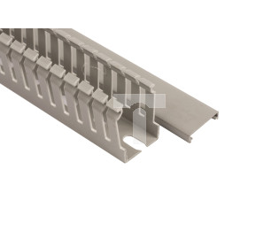 Korytko grzebieniowe 25x40x2000mm jasnoszare E134