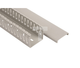 Korytko grzebieniowe 40x40x2000mm jasnoszare E84