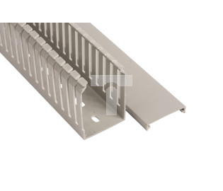 Korytko grzebieniowe 40x60x2000mm jasnoszare E54