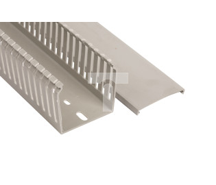 Korytko grzebieniowe 60x60x2000mm jasnoszare E94