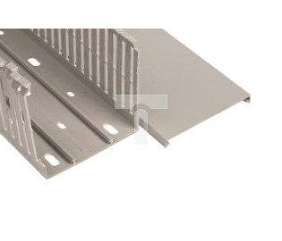 Korytko grzebieniowe 80x80x2000mm jasnoszare E124