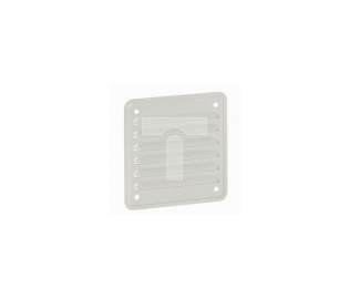 Kratka wentylacyjna metalowa 138x138 IP32 RAL7035 034804
