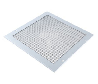 Kratka, Srebrny, Aluminium, 300 x 300mm 20mm
