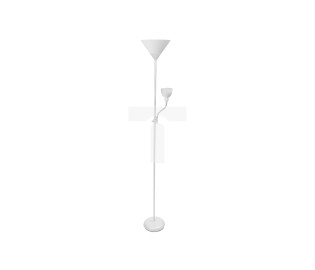 Lampa podłogowa BENFICA 2,max 60W-E27,max 40W-E14,AC220-240V,50/60Hz,biały
