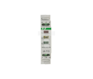 Lampka modułowa 3-fazowa żółta/czerwona/zielona 3x230V+N LK-713K