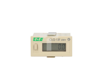 Licznik czasu pracy 110-240V AC/DC 6 znaków cyfrowy tablicowy 48x24mm CLG-13T 230V