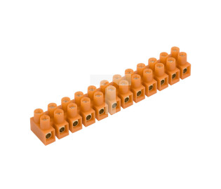 Listwa zaciskowa gwintowa 12-torowa 10mm2 pomarańczowa 400V LTF 12-10.0 21512108