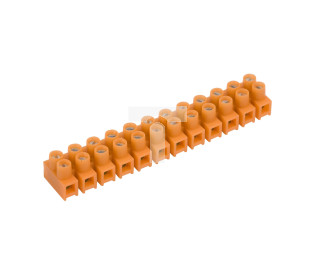 Listwa zaciskowa gwintowa 12-torowa 2.5mm2 pomarańczowa LTF 12-2.5 21210108