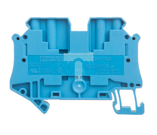Listwa zaciskowa przepustowa 4-przewodowa 0,14-6mm2 UT 4-QUATTRO BU 3044584 /50szt./
