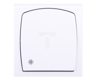 MADERA Łącznik hermetyczny krzyżowy IP44 biały ŁNH-4N/00