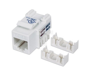 MODUŁ KEYSTONE RJ45 UTP CAT6 BIAŁY