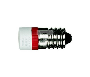 Merten Żarówka LED E10 AC 24 V czerwona MTN395131