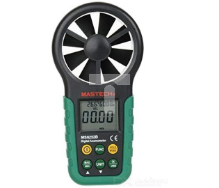 Miernik anemometr, termometr, higrometr, miernik klimatu, insterfejs USB MS-6252B 06773