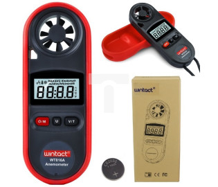 Miernik wiatru anemometr WT 816A WINTACT