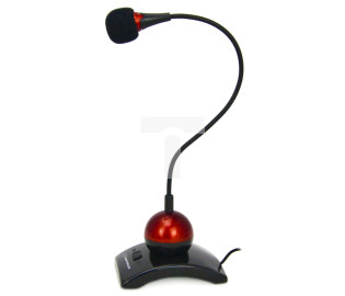Mikrofon Esperanza Chat Desktop EH130 (kolor czerwony)