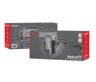 Mikrofon GENESIS RADIUM 300 studyjny XLR ramię POPFILTR NGM-1695