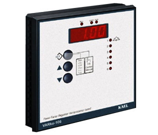 Mikroprocesorowy regulator współczynnika mocy biernej MR VARKO-106