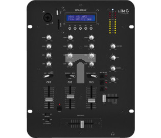 Mikser stereo dla DJ, z wbudowanym odtwarzaczem MP3 MPX-30DMP