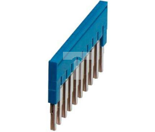 Mostek grzebieniowy 10-torowy 2,5mm2 niebieski NSYTRAL210BL /10 szt./