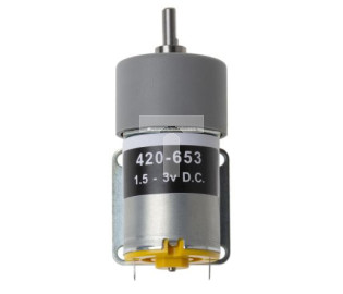Motoreduktor DC, 1.06 A, 1,7 W, 35 obr./min, 12 Ncm, RS PRO