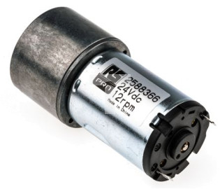 Motoreduktor DC, 12 obr/min., 30 Ncm, RS PRO