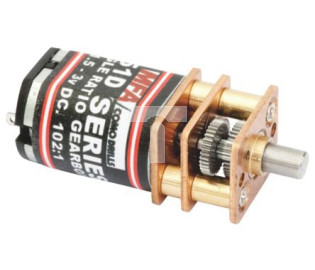 Motoreduktor DC, 170 mA, 0,46 W, 1800 obr./min, 24 gcm, RS PRO