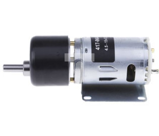 Motoreduktor DC, 2,8 A, 19,8 W, 4.8 obr./min, 59 Ncm, RS PRO