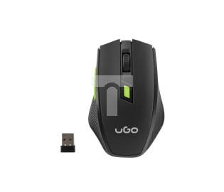Mysz UGO MY-04 bezprzewodowa 1800DPI czarna optyczna USB UMY-1077
