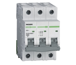NOARK Wyłącznik nadprądowy 3P B 63A 6kA AC (100059)