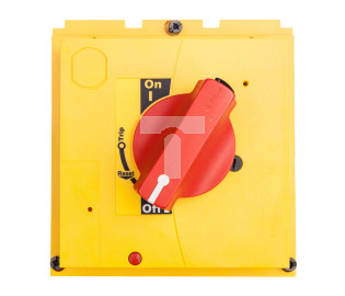 Napęd bezpośredni czerwono-żółty z blokadą CVS400/630 LV432599