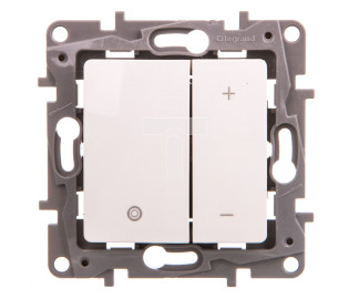 Niole Ściemniacz uniwersalny 3-400W 2-przewodowy biały 665114