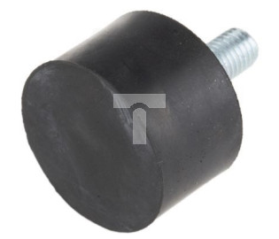 Nóżki antywibracyjne, M10, Ø 50mm, materiał: Stal nierdzewna 55Shore A, RS PRO