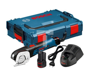 Nożyce uniwersalne akumulatorowe 12V 2x2Ah z ładowarką i walizką 06019B2904