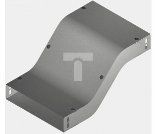 Obejście pionowe cynkowane pełne 100x60mm 1,5mm OPNBP100H60 163304