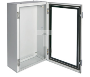 Obudowa 650x400x200mm IP65 bez płyty montażowej drzwi przezroczyste Orion+ FL167A